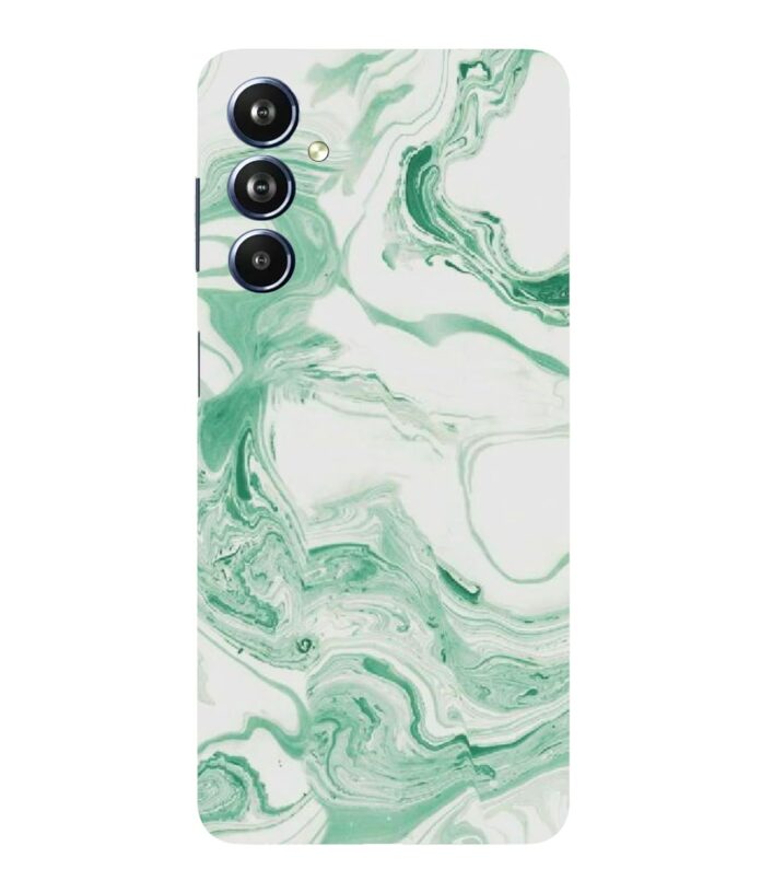 TrishArt Premium ''Green Marble'' Printed Hard Mobile Back Cover & Case for Samsung Galaxy F54 5G, Designer | Protective & Premium Cover & Case