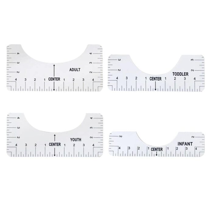 MYADDICTION G54Pc T-Shirt Alignment Tool - Centering Tool Vinyl T Shirt Ruler Guide Design Crafts | Scrapbooking & Paper Crafts | Scrapbooking | Scrapbooking Tools | Other Scrapbooking Tools