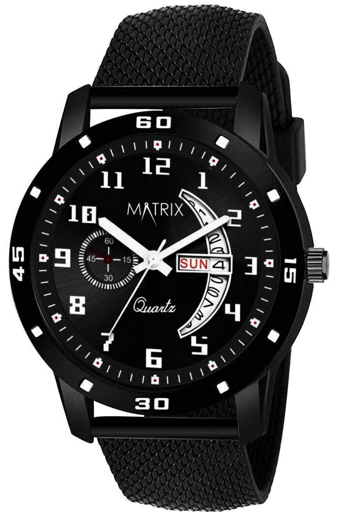 Matrix Day & Date Analog Men's Watch