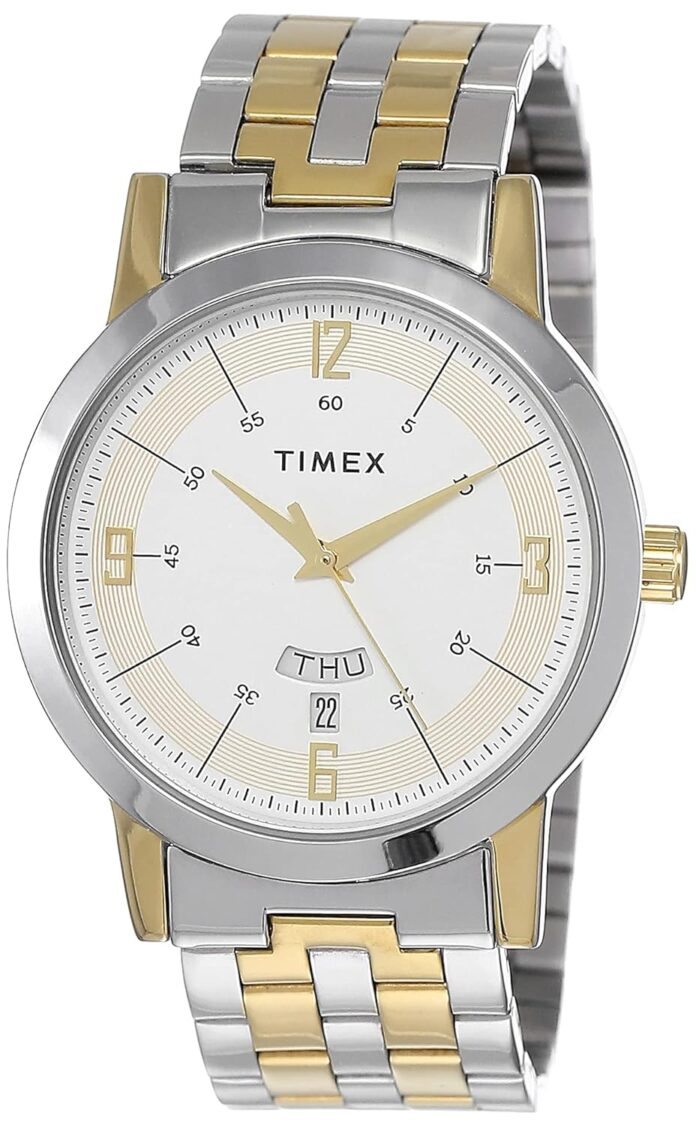 TIMEX Classics Analog Silver Dial Men's Watch - TW000T120