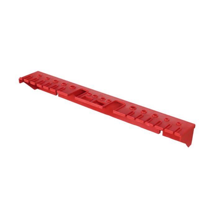 Alkon Tool Tray Tool Holder | Tool Organiser for Workshops | Garage | Factory | Shop | Workstation | DIY, Set of 2, Red