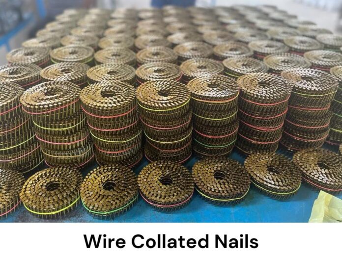 MFL Coil Nails Smooth | Collated Coil | Ideal for Professional and DIY Projects | Coil Nailer Tools | Enhance Your Construction 2.3mmx45mm 08 Coils X 300 Pc= 2400 Nails