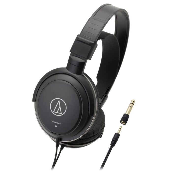 Audio-Technica Sonicpro Over Ear Ath-Avc200,Black