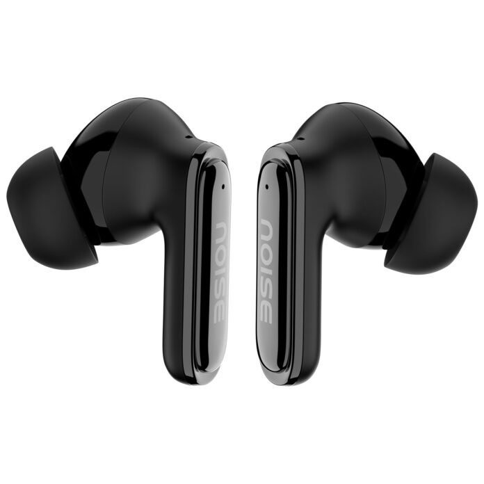 Noise Newly Launched Buds Connect 2 in-Ear Truly Wireless Earbuds with 50H of Playtime, Quad Mic with ENC, in-Ear Detection, Dual Device Pairing, Instacharge(10 min=120 min), BT v5.3(Charcoal Black)