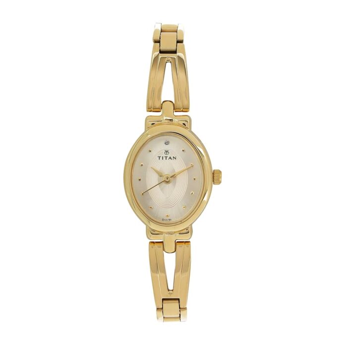 Titan Karishma Revive Analog Champagne Dial Women's Watch-NL2594YM01