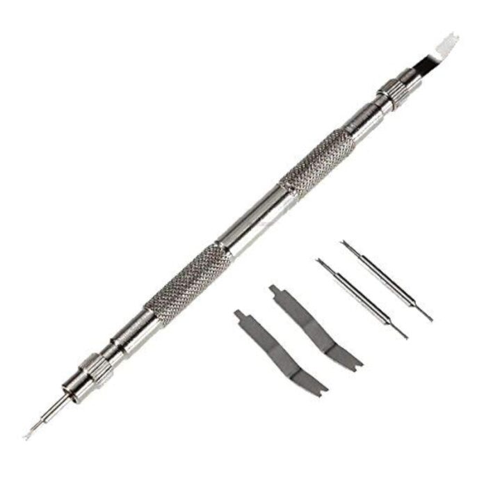 DIY Crafts Pack Of 1 Pc, Design No #1, 5.3 Inch Professional Stainless Steel Spring Bar Link Pin Remover Tool Set for Watch Wrist Bands Strap R (Pack Of 1 Pc, Design No #1)