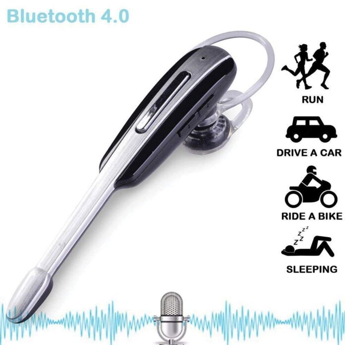 Mabron (January 𝟭𝟲 𝗬𝗲𝗮𝗿𝘀 𝗪𝗮𝗿𝗿𝗮𝗻𝘁𝘆 Offer HM1000 Business Purpose Wireless Bluetooth V4.0 Earphone with Immersive Sound, Headset for All Smartphones