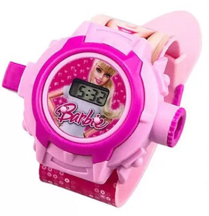 Acnos Brand- Digital 24 Images Projector 7 Character Watch for Kids Boys Rubber Material Watch Diwali Gift Birthday Return Gift Best Digital Toy Watch for Boy's Girl's