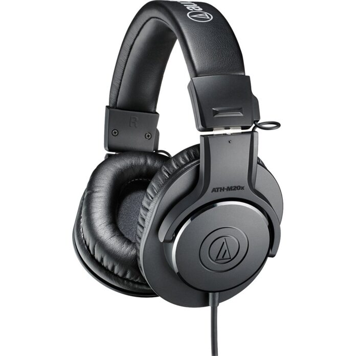 Audio-Technica ATH-M20x Over-Ear Professional Studio Monitor Headphones