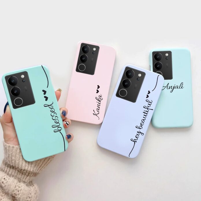 COLORflow Back Cover case Compatible with Vivo V29 / V29 Pro 5G | Solid Color Customized Back Cover Compatible with Vivo V29 / V29 Pro 5G