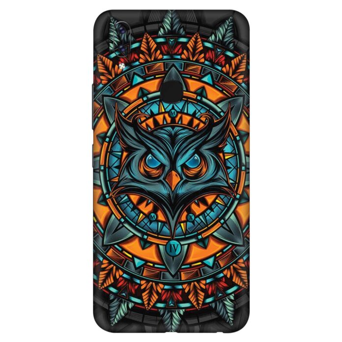 FCS Printed Designer Vinyl Mobile Back Skin Sticker Protector (Not Back Cover) for Vivo V9 Pro| Design-9