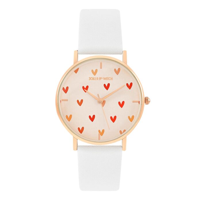 Joker & Witch Faux Leather Analogue Watch for Women