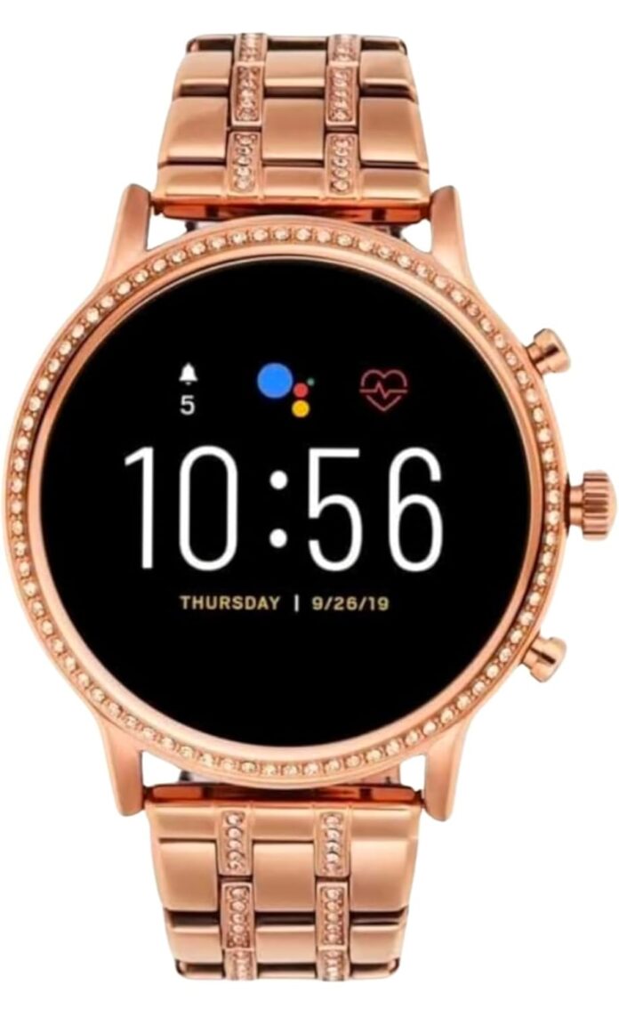 Primate GEN 9 OG Version Women's Smartwatch with Elegant Rose Gold Metal Strap & HD Display, Bluetooth Calling, 500+ Watch Faces, Health Monitoring, Sports Modes, and IP67 Waterproof Rating