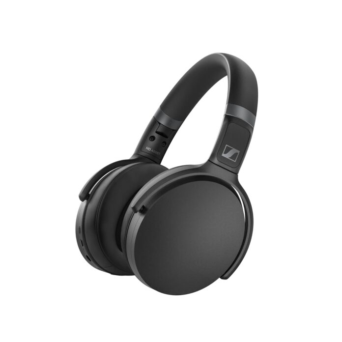 Sennheiser HD 450BT (ANC) Bluetooth 5.0 Wireless Over Ear Headphone with Mic, Designed in Germany, Alexa Built-in - Active Noise Cancellation, 30h Battery,Fast Charging, Foldable, 2Yr WARRANTY - Black