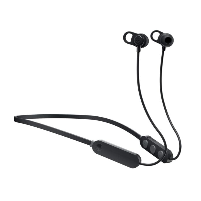 Skullcandy Jib+ in-Ear Wireless Earbuds, 6 Hr Battery, Microphone, Works with iPhone Android and Bluetooth Devices - Black