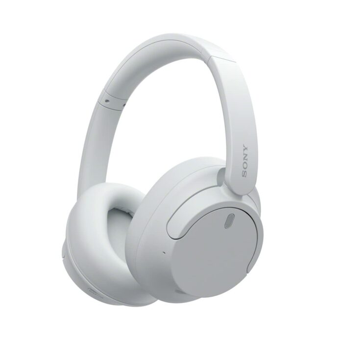 Sony WH-CH720N Noise Cancellation Wireless Bluetooth Over Ear Headphones with Mic, Up to 50Hrs Battery- White