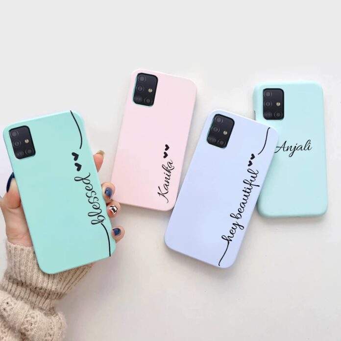 COLORflow Back Cover case Compatible with Samsung A71 | Solid Color Customized Back Cover Compatible with Samsung Galaxy A71