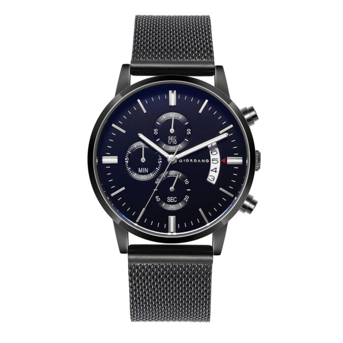 Giordano Analog Stylish Watch for Men Water Resistant Fashion Watch Round Shape with Multi-Functional Wrist Watch for Men & Boys to Compliment Your Look/Ideal Gift for Male - GZ-50055