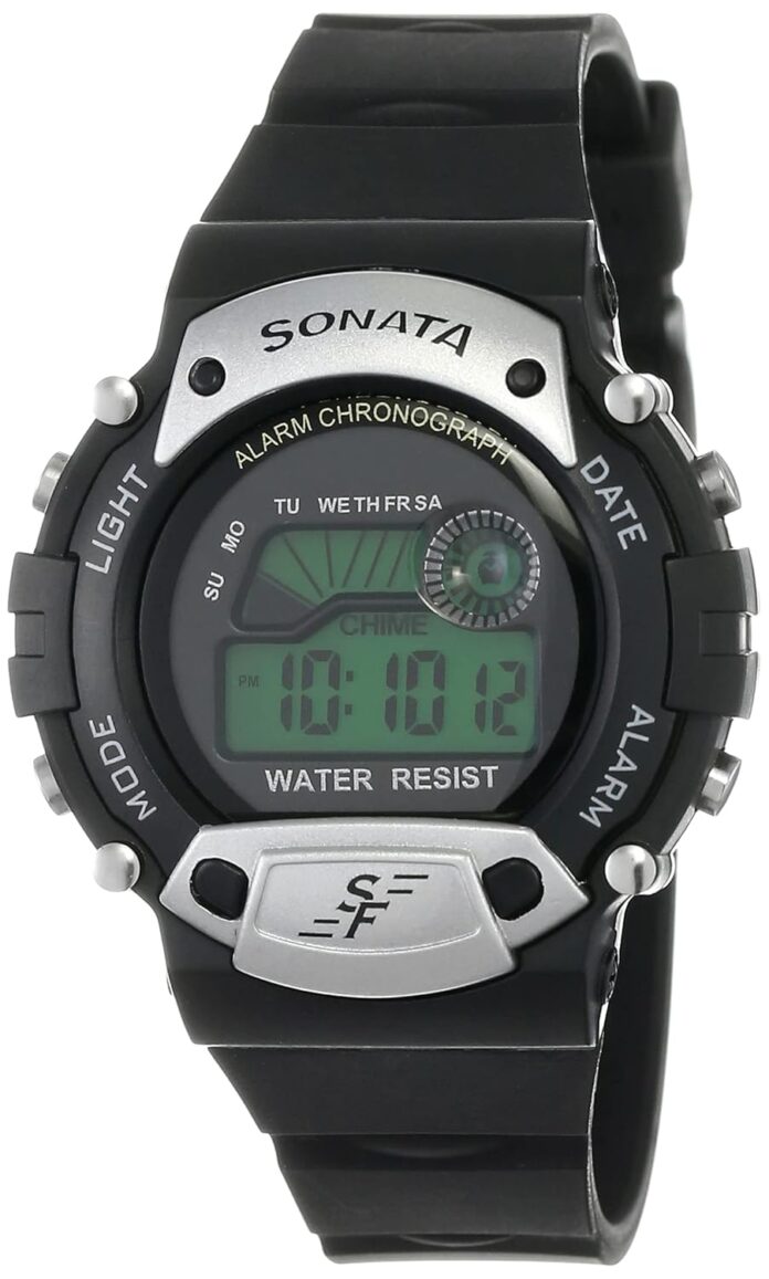 SF Venus Digital Digital Grey Round Dial Men's Sport Watch-NM7982PP02