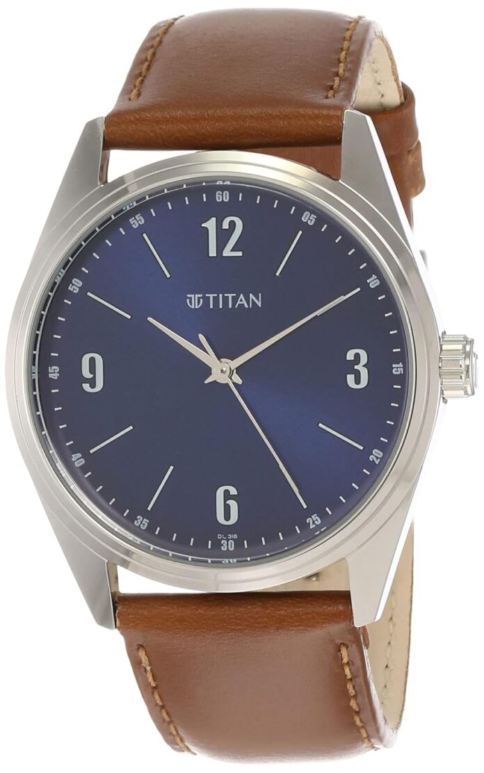 Titan Analog Men's Watch (Dial Colored Strap)