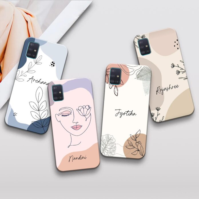 COLORflow Back Cover case Compatible with Samsung A71 | Aesthetic Name Customized Back Cover Compatible with Samsung Galaxy A71