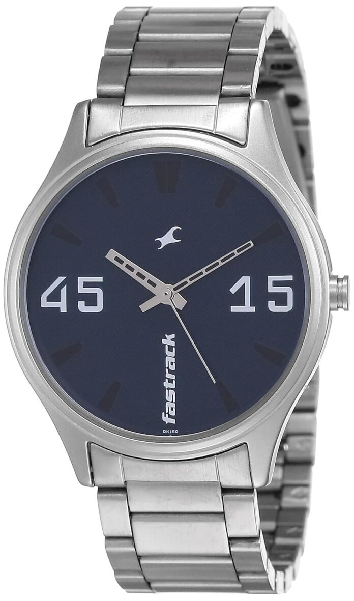 Fastrack Analog Silver Men Watch 3229SM02 / 3229SM02