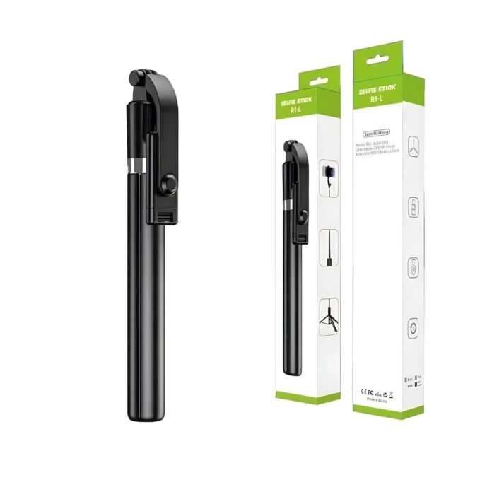 LastN Selfie Stick Tripod, 7 feet, Extendable 3 in 1 Aluminum Selfie Stick with Bluetooth Remote 270 Degree Rotation for Latest Smartphones, Black
