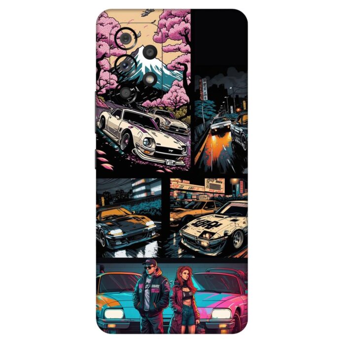 Mobile Skin Sticker Compatible with Samsung Galaxy A53 5G Skin Not Back Cover, Camera & Back Protector Mobile Skin Wrap; Samsung Galaxy A53 5G-KE-84