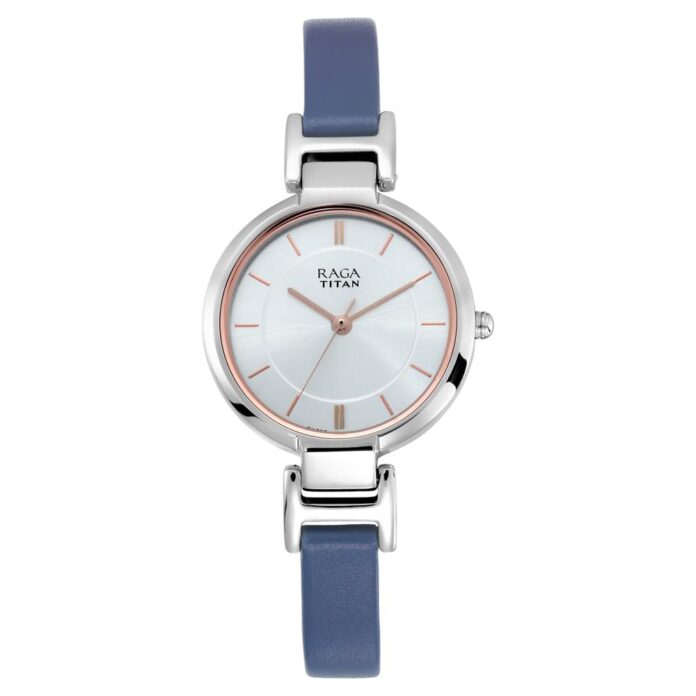 Titan Raga Viva Analog Silver Dial Women's Watch NM2608SL01/NN2608SL01/NP2608SL01
