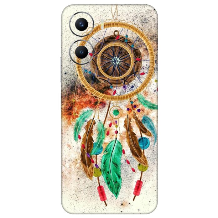WRAP CRAFT Mobile Skin Sticker Compatible with Vivo Y56 5G Skin Not Back Cover, Camera & Back Protector Mobile Skin Wrap; Vivo Y56 5G-KE-198