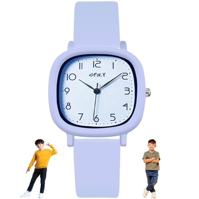 SPIKY Analog Watch for Kids | Water Resistant & Lightweight | Durable & Soft Silicone Strap | Unisex Best Birthday Gift | Casual Analogue Wrist Watches for Boys & Girls | Age 2-14 yrs
