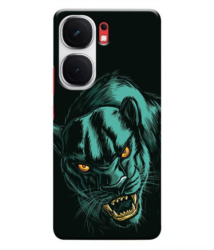 TrishArt Premium ''Angry Wolf'' Printed Hard Mobile Back Cover & Case for iQOO Neo 9 Pro 5G, Designer | Protective & Premium Cover & Case