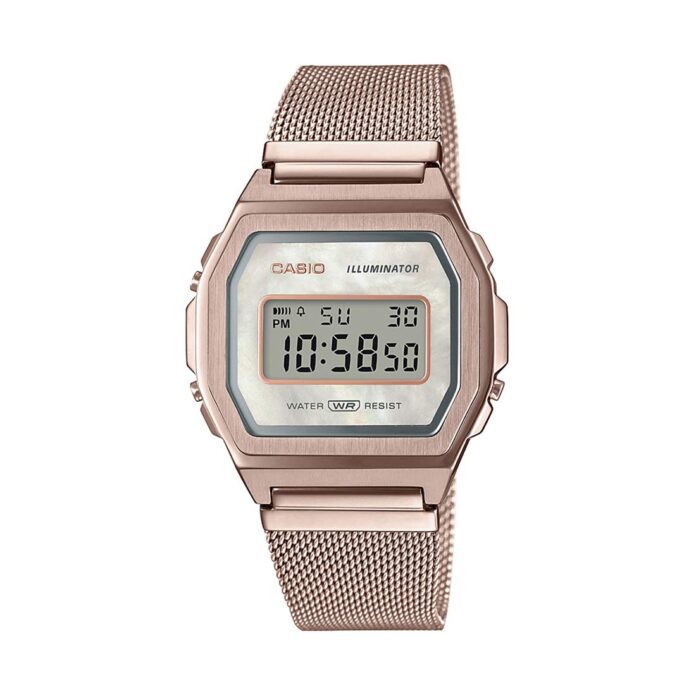 Casio Digital Unisex Watch (Dial Colored Strap)