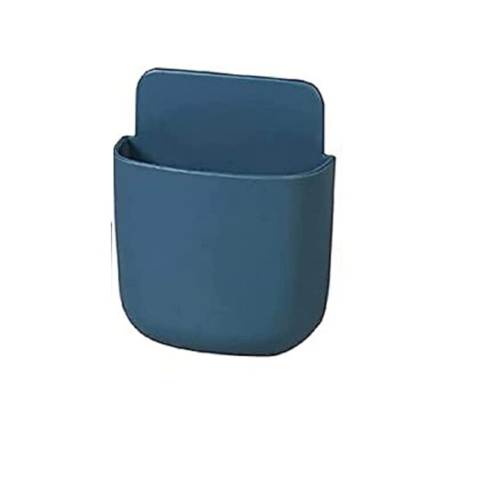 KORZYSTNY 1 Pc Multipurpose Charging Phone Holder Wall Mounted Storage Organizer Stand Plug Case For Remote Mobile Phone Charger Stand Stationary Rack Toothbrush For Home Office (Multicolor), 2-Pin