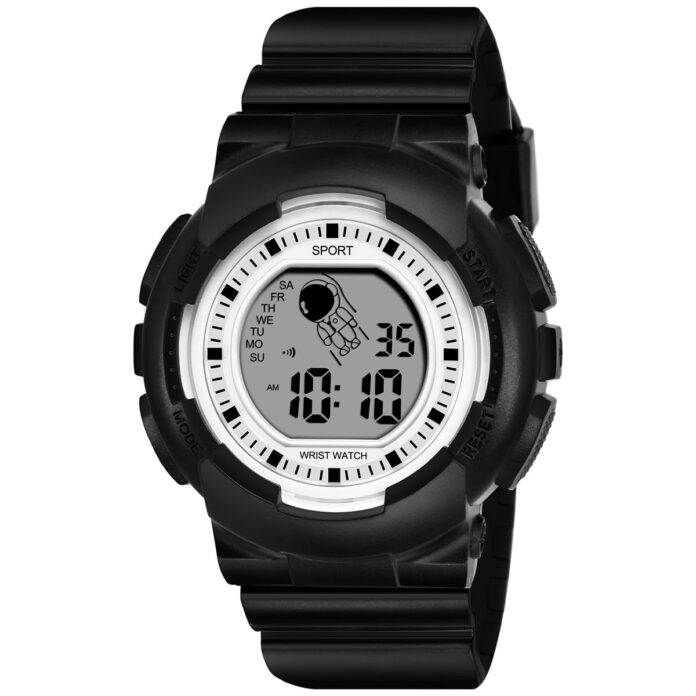 ON TIME OCTUS Digital Boy's and Girl's Watch DIGITAL-23 (Grey Dial Multicolour Strap)