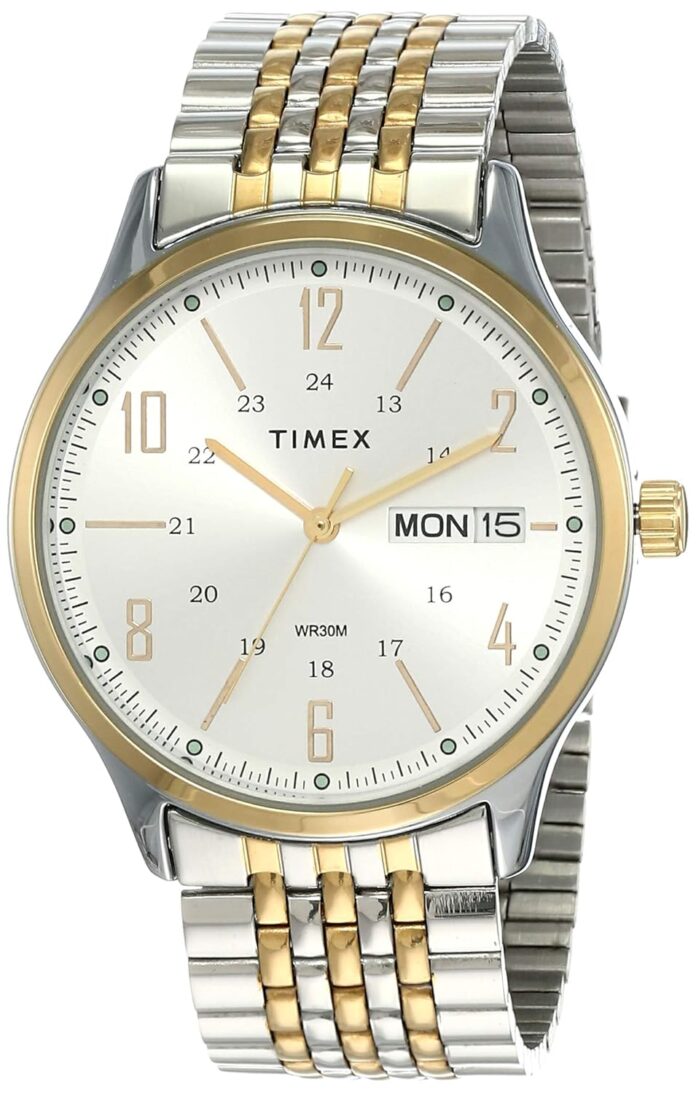 Timex Analog Silver Dial Men's Watch -TW0TG6505
