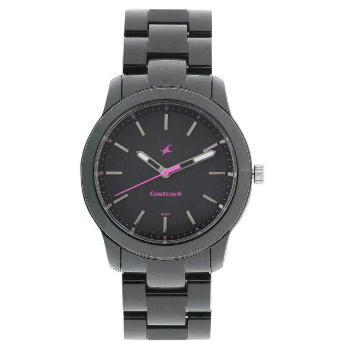 Fastrack Trendies Analog Black Dial Women's Watch NM68006PP01/NN68006PP01